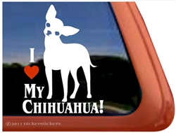 Chihuahua Window Decal