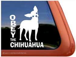 Chihuahua Window Decal