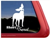 Short and Sweet Chihuahua Dog Car Truck RV Window Decal Sticker