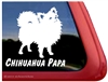 Chihuahua Window Decal