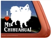 Chihuahua Window Decal