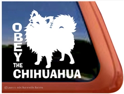 Chihuahua Window Decal