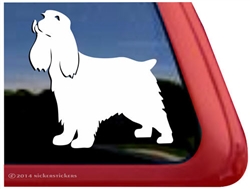 Cocker Spaniel Window Decal