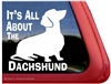 Dachshund Window Decal