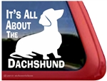 Dachshund Window Decal