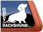 Dachshund Window Decal