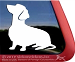 Dachshund Window Decal