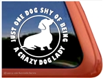 Dachshund Window Decal