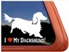 Dachshund Window Decal