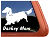 Dachshund Window Decal