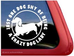 Dachshund Window Decal