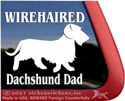 Dachshund Window Decal