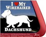 Dachshund Window Decal