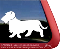 Dachshund Window Decal