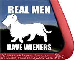 Dachshund Window Decal