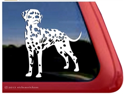 Custom Dalmatian Dog Car Truck RV Window iPad Tablet Laptop Decal Sticker