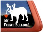 French Bulldog Window Decal