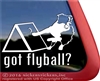 Flyball Dog Sport Australian Shepherd Border Collie Car Truck RV Window Decal Sticker
