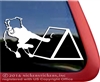 Custom Flyball Dog Aussie Australian Shepherd Border Collie Car Truck RV Window Decal Sticker