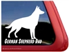 German Shepherd Window Decal