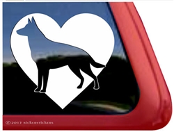 German Shepherd Window Decal