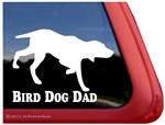 Bird Dog Window Decal