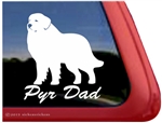 Great Pyrenees Window Decal