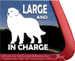 Great Pyrenees Window Decal