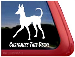 Ibizan Hound Window Decal