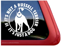 Jack Russell Terrier Window Decal