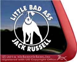 Jack Russell Terrier Window Decal