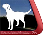 Custom Labrador Retriever Dog iPad Car Window Decal Sticker