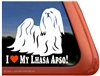 Lhasa Apso Window Decal