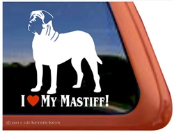 Mastiff Window Decal