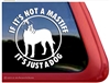 If It's Not an English Mastiff, It's Just a Dog Car Truck RV iPad Window Decal Sticker