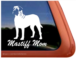 Mastiff Window Decal