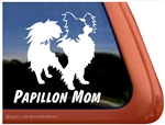 Papillon Window Decal