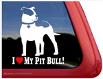 Pit Bull Window Decal