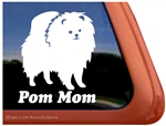 Pomeranian Window Decal