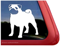 Pug Window Decal