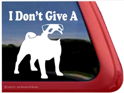 Pug Window Decal