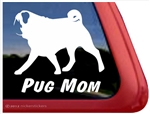 Pug Window Decal