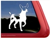 Custom Rat Terrier Dog Car Truck RV Window Decal Sticker