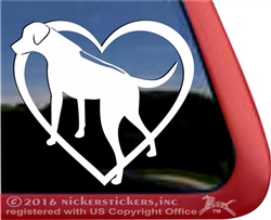 Rhodesian Ridgeback Dog Window Decal Sticker