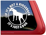 Rhodesian Ridgeback Window Decal