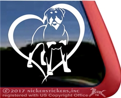 Custom Rottweiler Dog Car Truck RV Window Decal Sticker