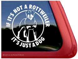 Rottweiler Window Decal