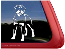 Custom Rottweiler Dog Car Truck RV Window Decal Sticker