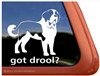 Saint Bernard Vinyl Dog Window RV Truck Car iPad Laptop Decal Sticker