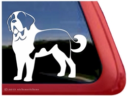 Saint Bernard Window Decal